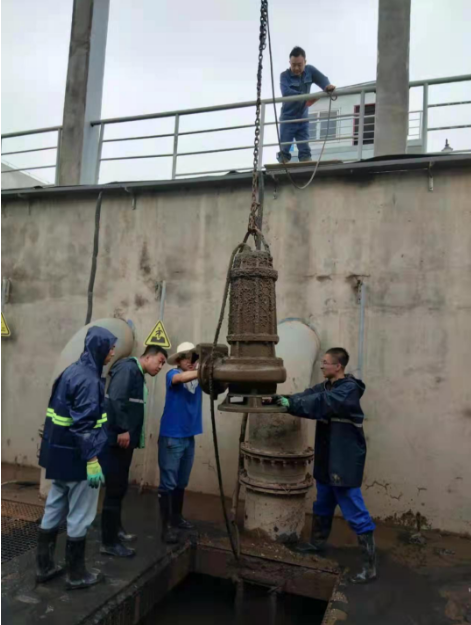 多宝网页版_多宝(中国)城东污水处理公司加强设备检修维护确保汛期平稳运行(图1)